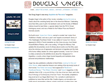 Tablet Screenshot of douglasunger.com